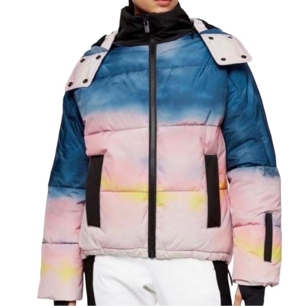 NWT TopShop Ombré Jacket SNO Size: 4